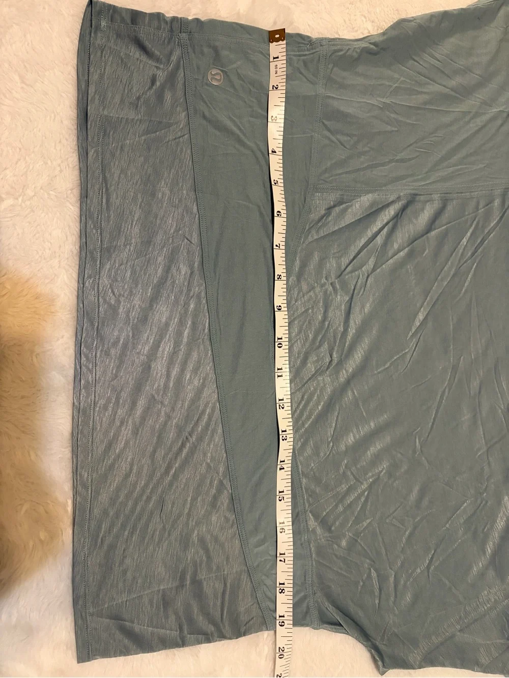Lululemon No Inhibitions Tee Cloud Blue
